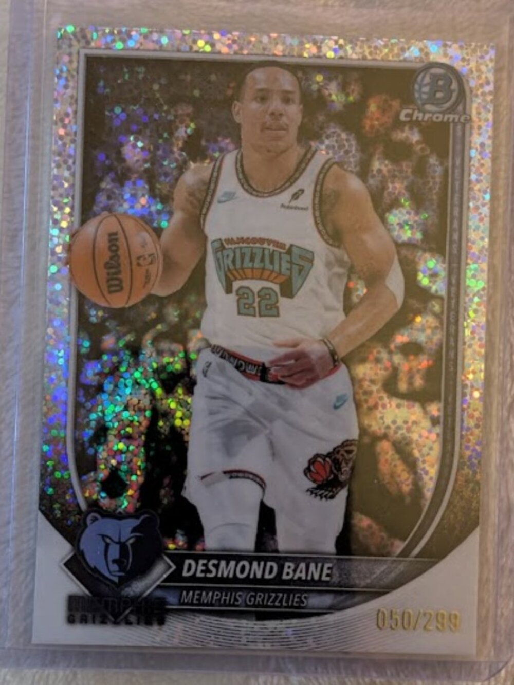 2025 Topps Bowman DESMOND BANE #BCV-138 50/299